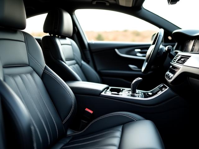 高級車の内装清掃