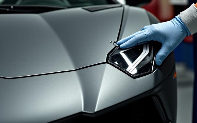 スーパーカーのメンテナンス